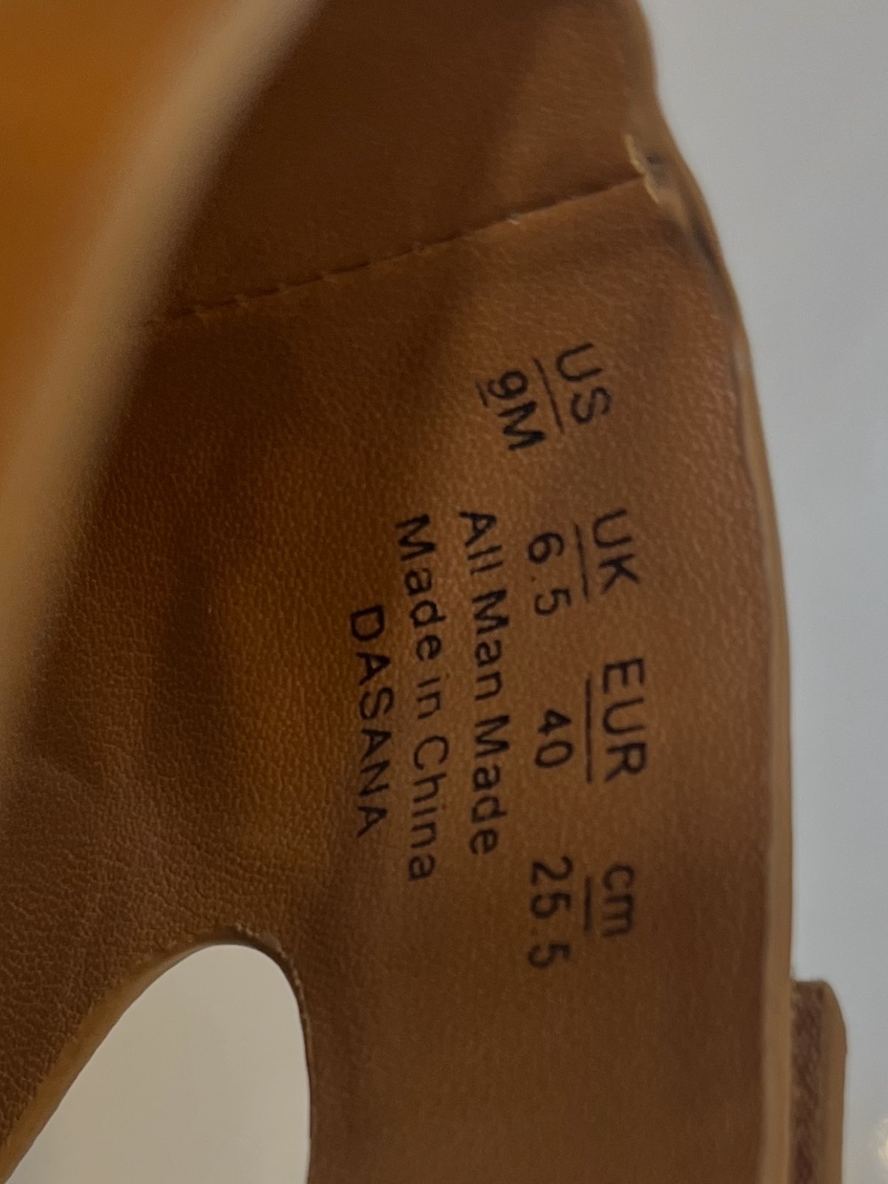 Franco Sarto Tan Multi-Strap- Gladiator - Ankle strap/Slingback Sandals Size 9 - Picture 5 of 6